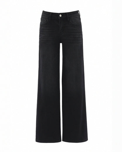 BBL Wide Leg Jeans Mid Rise